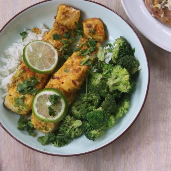 Coconut Curry Fish