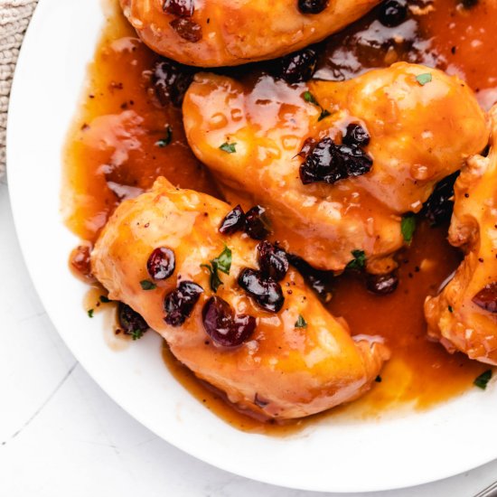 Instant Pot Cranberry Chicken