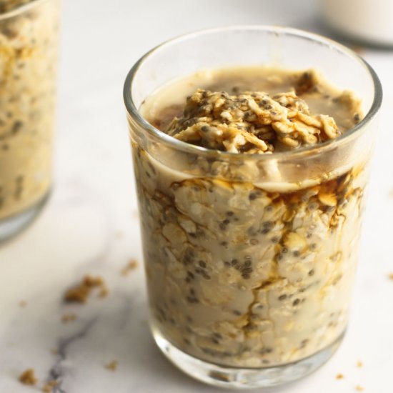 Maple Brown Sugar Overnight Oats