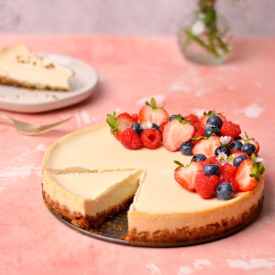 Greek Yogurt Cheesecake