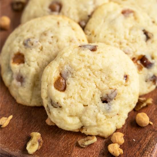 Caramel Dates and Walnut Cookies