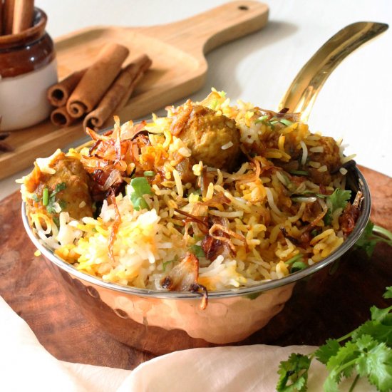 Kofta Biryani