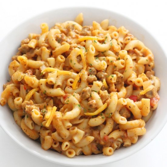 Vegan Hamburger Helper, Gluten-Free