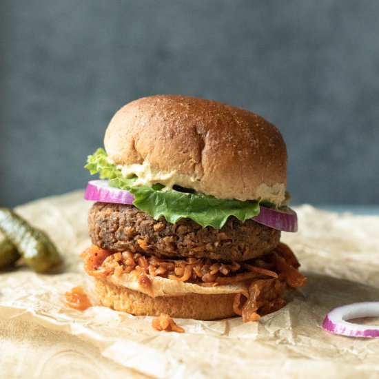 Easiest Veggie Burgers