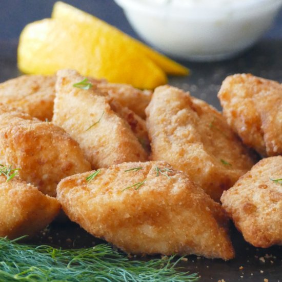 FROZEN FISH FILLETS IN AIR FRYER