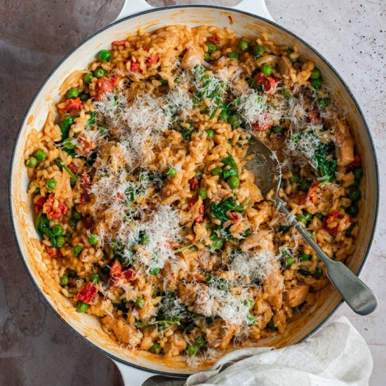 Chicken and Chorizo Risotto