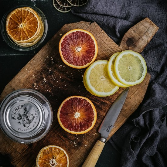 How to dehydrate citrus