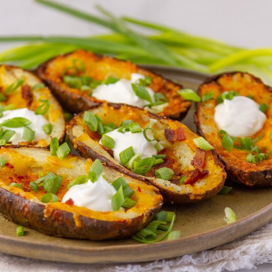 Air Fryer Potato Skins