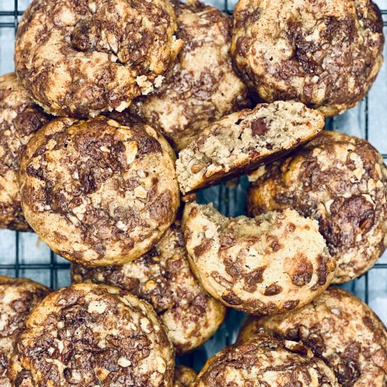 Bourbon Pecan Maltball Cookies