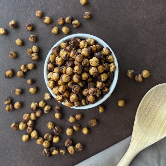 Pumpkin pie spiced chickpeas