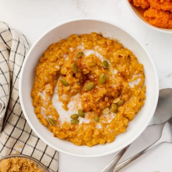 Pumpkin Spice Oatmeal