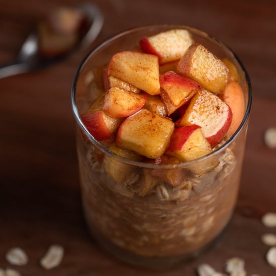 Apple Pie Overnight Oats