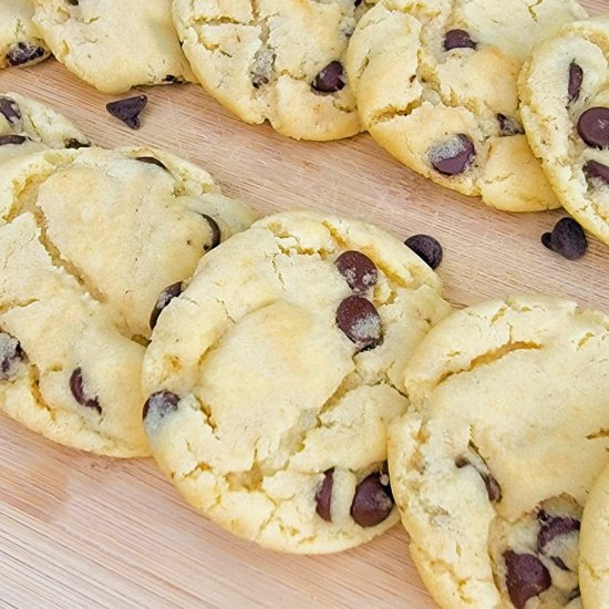 Soft Chocolate Chip Cookies No Egg