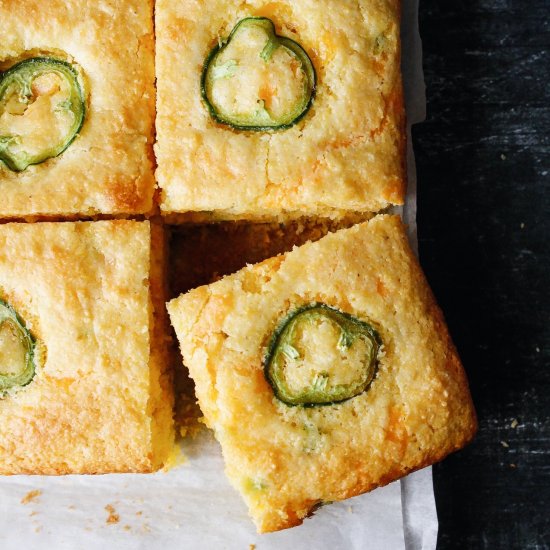 Jazzed Up Jalapeño Jiffy Cornbread