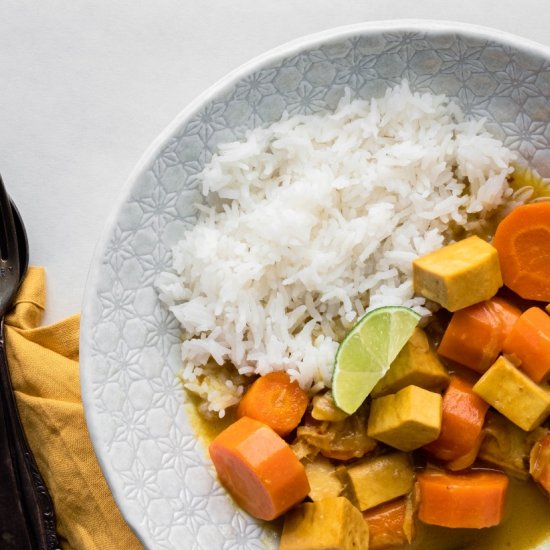 Carrot and Coconut Curry