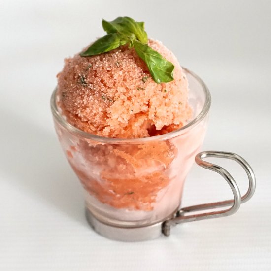 tomato sorbet