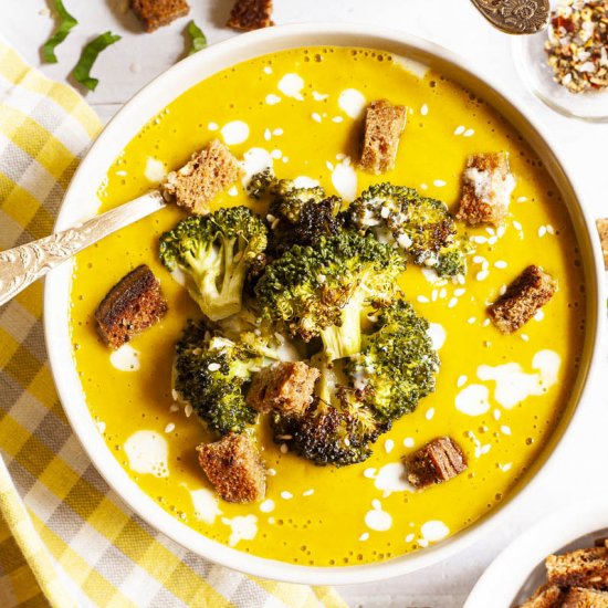 Broccoli Sweet Potato Soup