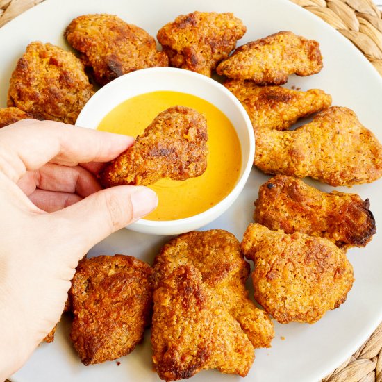 Buffalo Vegan Chicken Wings