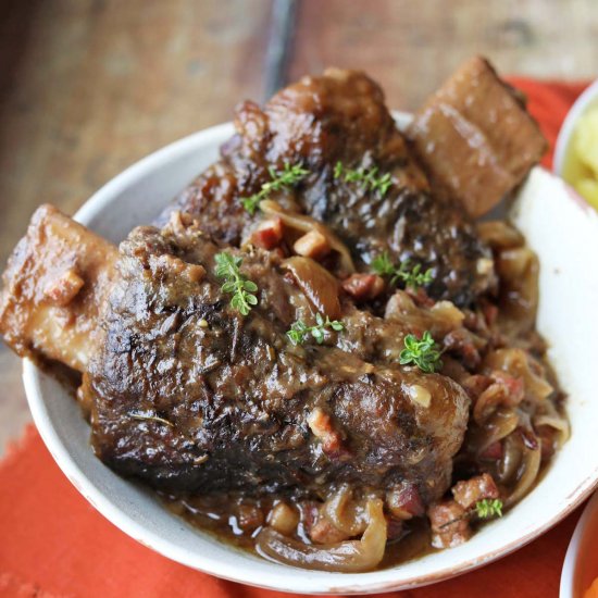 Slow Cooker Beef Short Ribs