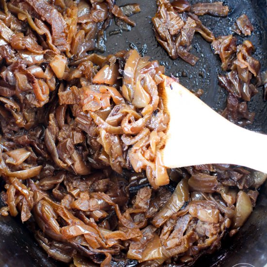 Slow Cooker Caramelized Onions