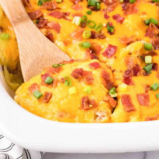 Loaded Mashed Potato Casserole