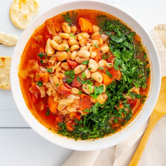 Instant Pot White Bean Soup