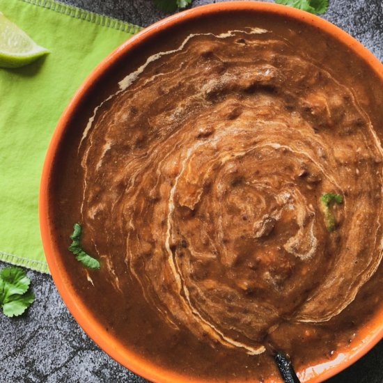 Instant Pot Black Bean Soup