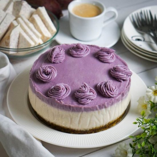 Taro Tofu Cake (Vegan)