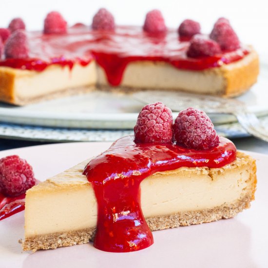 Baked Vegan Cheesecake