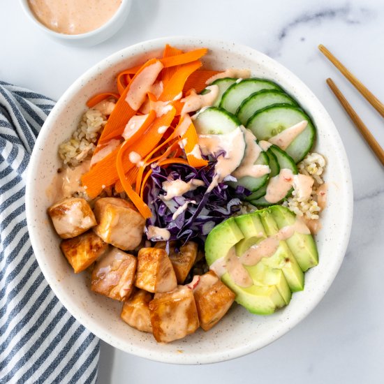 Spicy Salmon Bowl