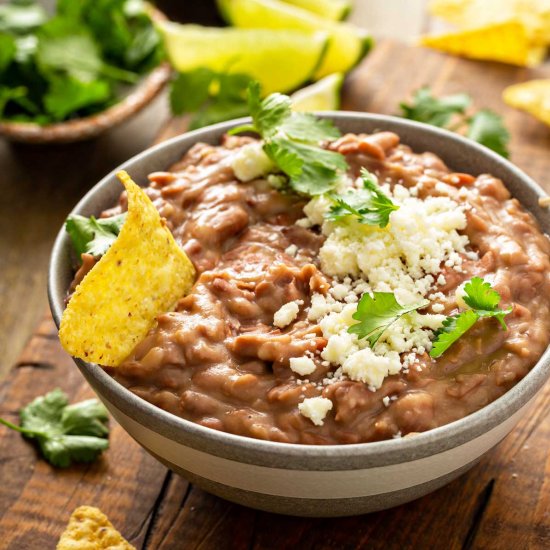 Homemade Refried Beans