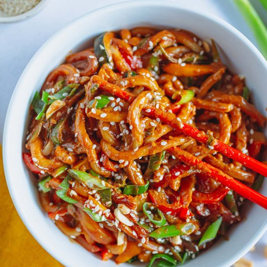 Spicy Peanut Noodles