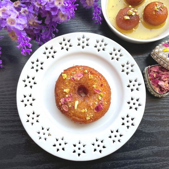 GULAB JAMUN DOUGHNUTS