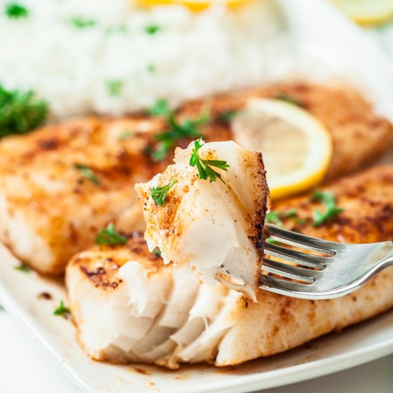 fish with lemon butter sauce