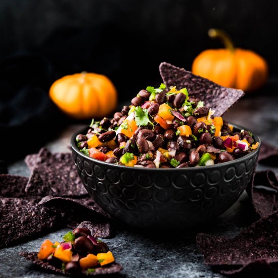 Halloween Bean Dip