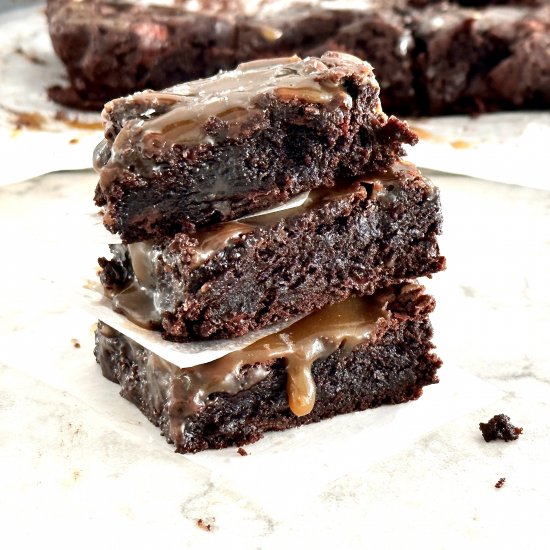 Salted Butterscotch Brownies