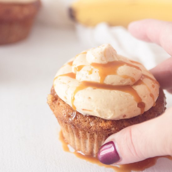 banana cupcakes