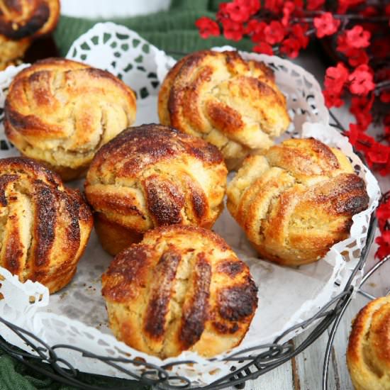 Braided Coconut Buns