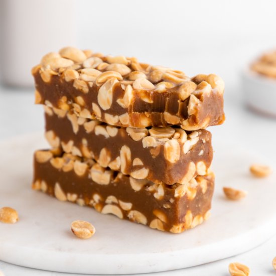 Homemade PayDay Bars (Vegan & GF)