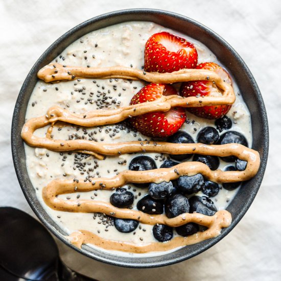 Peanut Butter Overnight Oats