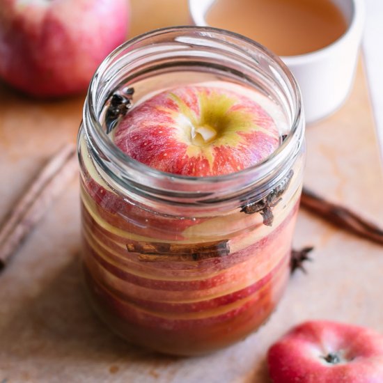 Quick Pickled Apples