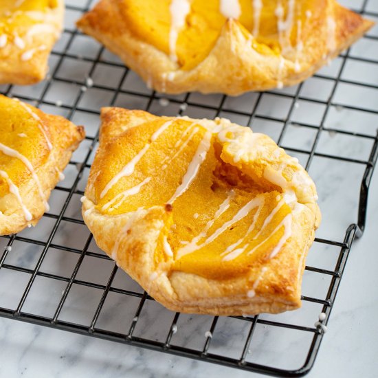 Pumpkin Cream Cheese Danish