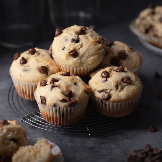 Gluten Free Chocolate Chip Muffins