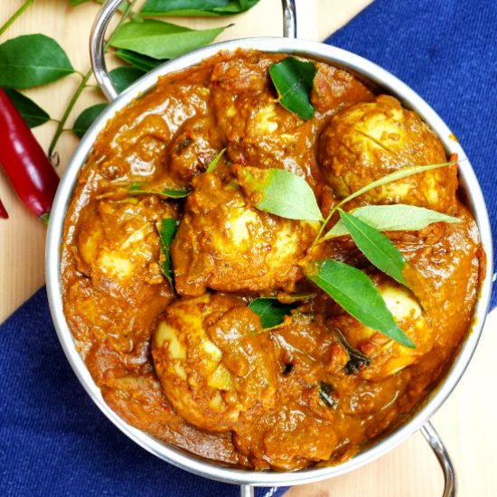 Egg curry recipe