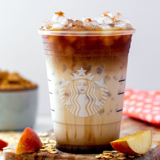 Iced Apple Crisp Macchiato