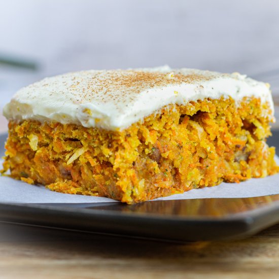 Carrot Zucchini Bars