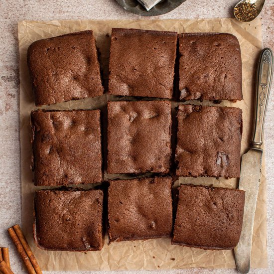 Chai brownies