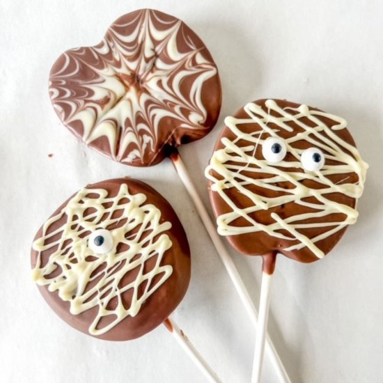 Halloween Chocolate Apples