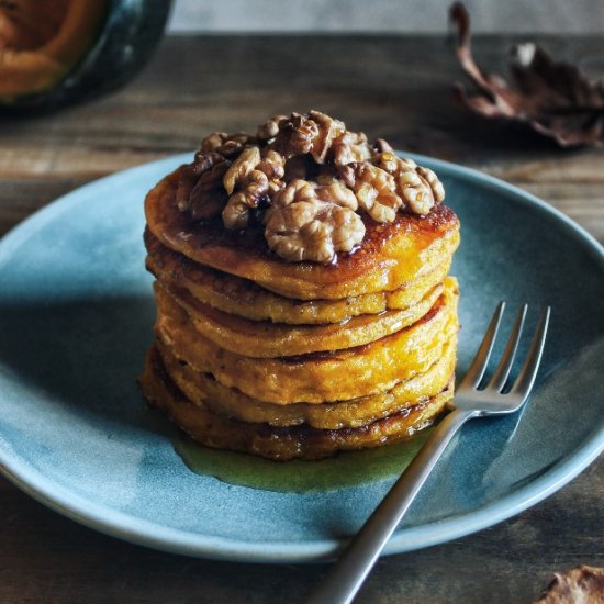 Pumpkin pancakes