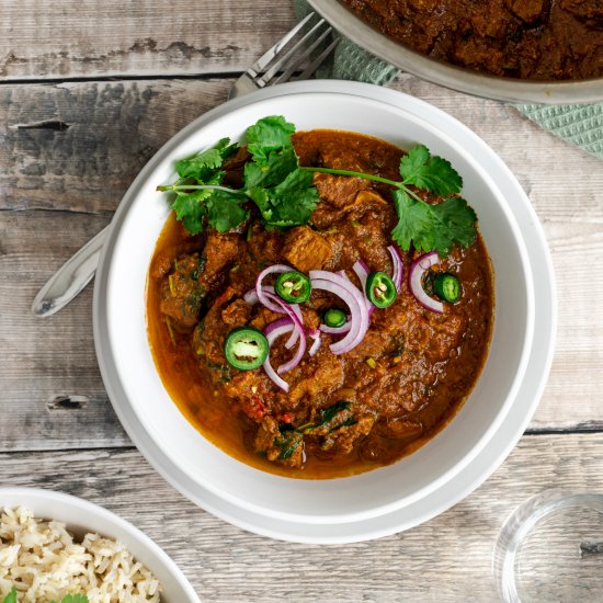 Instant Pot Lamb Bhuna Curry